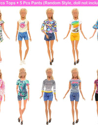 20PCS Doll Clothes and Accessories for 11.5 Inch Barbie Doll
