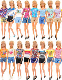 20PCS Doll Clothes and Accessories for 11.5 Inch Barbie Doll
