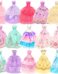 27PCS Doll Clothes and Accessories for 11.5 Inch Barbie Doll
