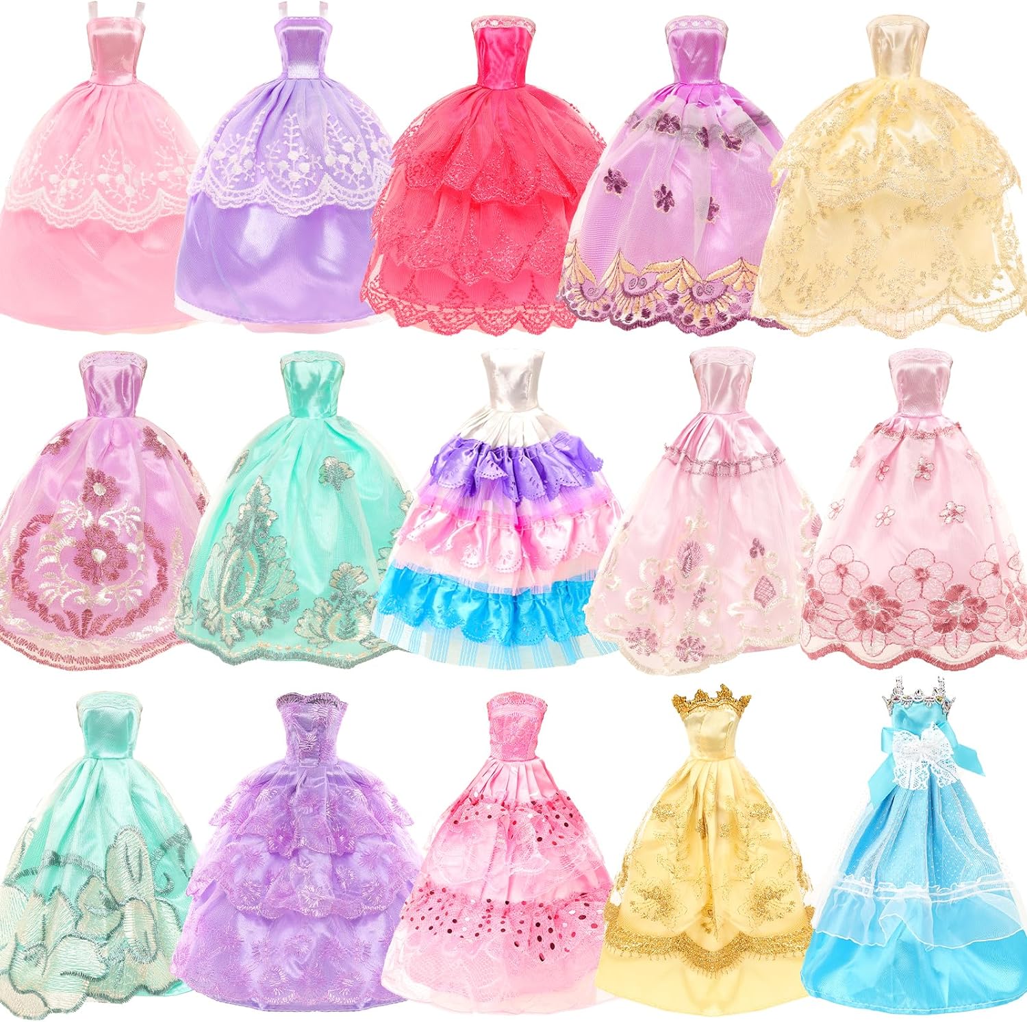 27PCS Doll Clothes and Accessories for 11.5 Inch Barbie Doll