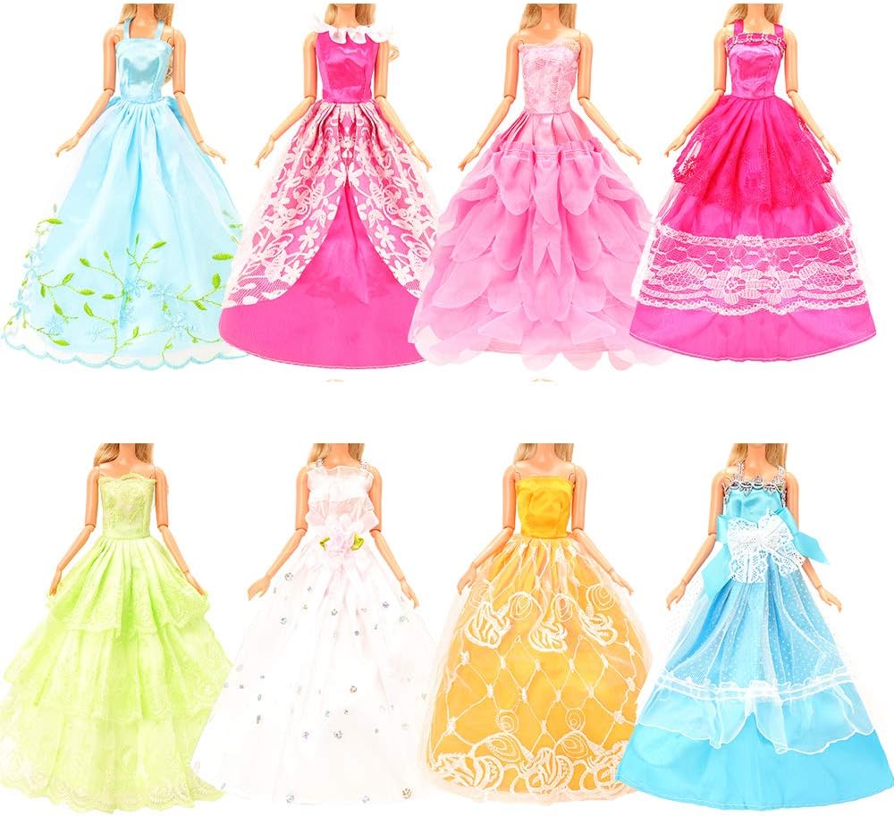 27PCS Doll Clothes and Accessories for 11.5 Inch Barbie Doll