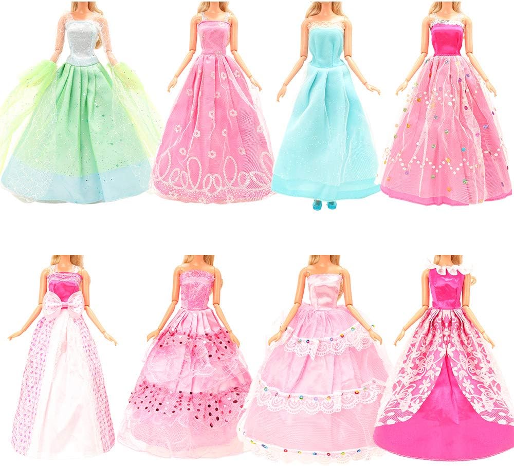 27PCS Doll Clothes and Accessories for 11.5 Inch Barbie Doll