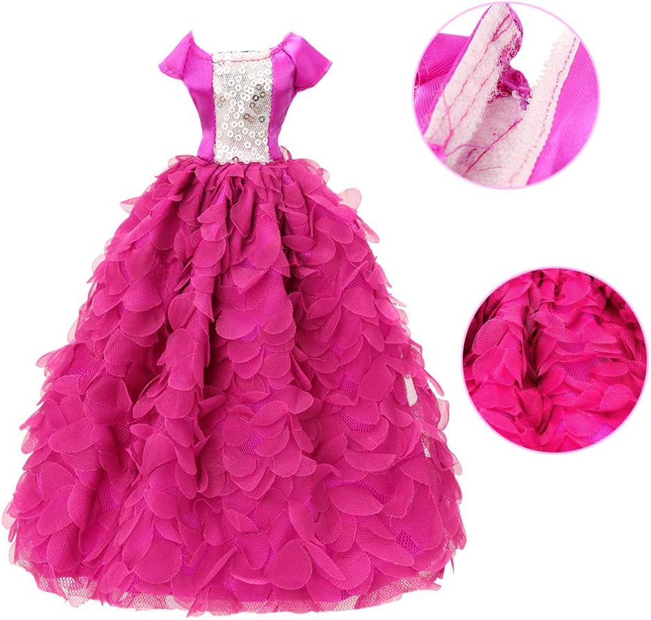 27PCS Doll Clothes and Accessories for 11.5 Inch Barbie Doll