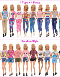 28PCS Doll Clothes and Accessories for 11.5 Inch Barbie Doll
