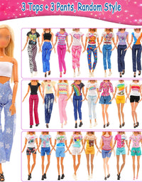 36PCS Doll Clothes and Accessories for 11.5 Inch Barbie Doll
