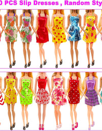 43PCS Doll Clothes and Accessories for 11.5 Inch Barbie Doll
