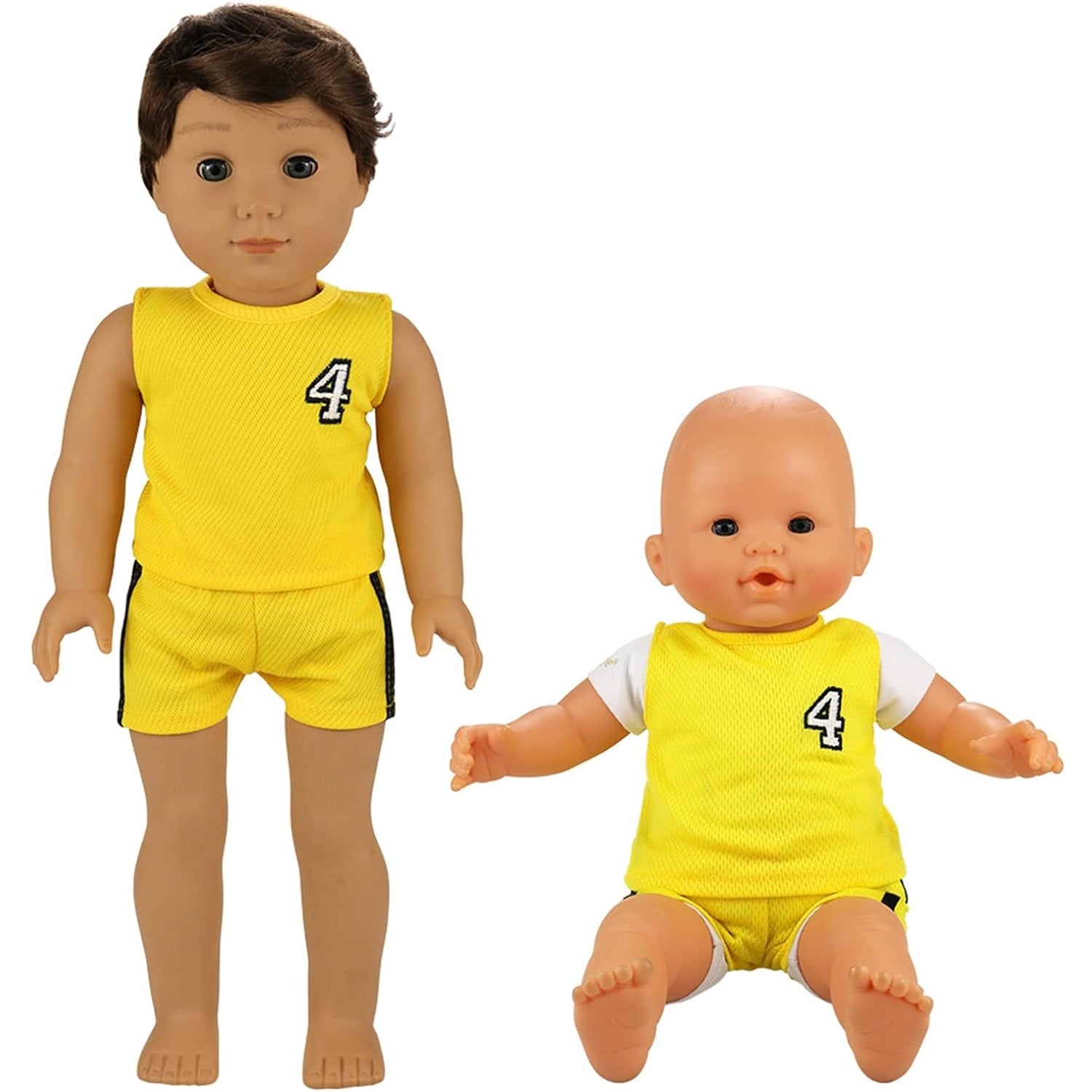 6 Sets of Casual Clothes for 14 to 18 Inch Baby Boy Doll