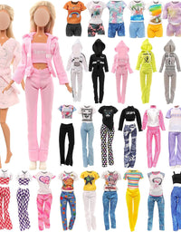 8PCS Doll Clothes for 11.5 Inch Barbie Doll
