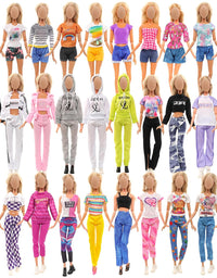 8PCS Doll Clothes for 11.5 Inch Barbie Doll
