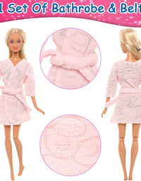 8PCS Doll Clothes for 11.5 Inch Barbie Doll
